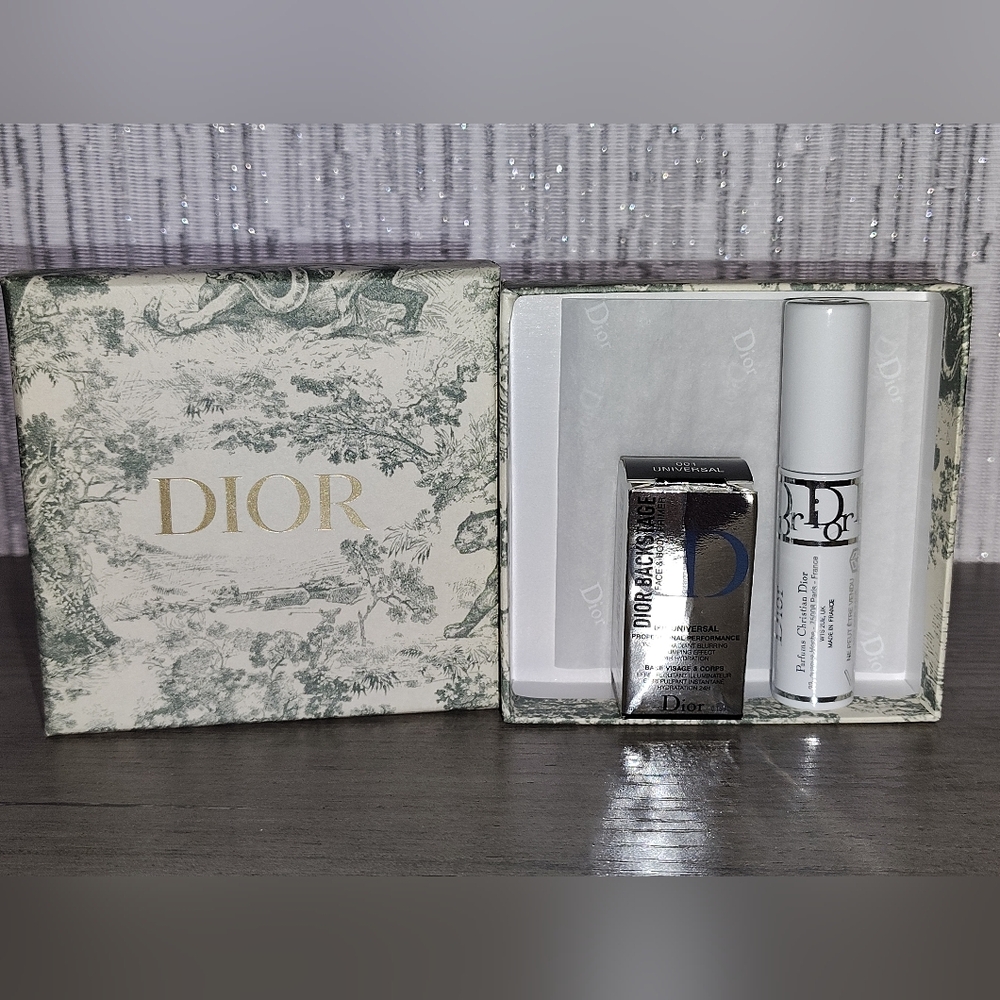 Dior Blurring Face/Body Primer Mini+3D Triple Volume Plumping Lash Primer Mini